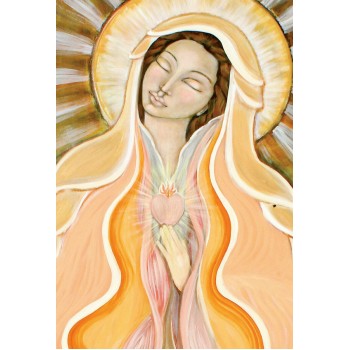 Mother Mary Oracle Pocket Edition kortos Blue Angel